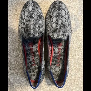 Rothy’s Charcoal Grid Loafers